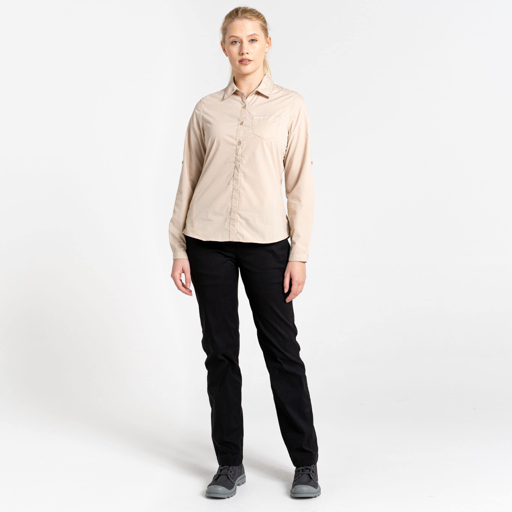 Craghoppers Damen Kiwi Langarm Bluse Damen Bluse (1er Pack)