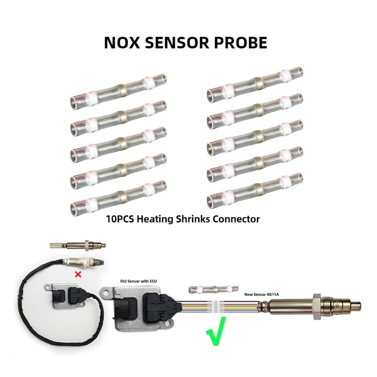 Nox Sensor Für Mercedes C/M/S-Klasse W205 S205 W164 W166 X164 X166