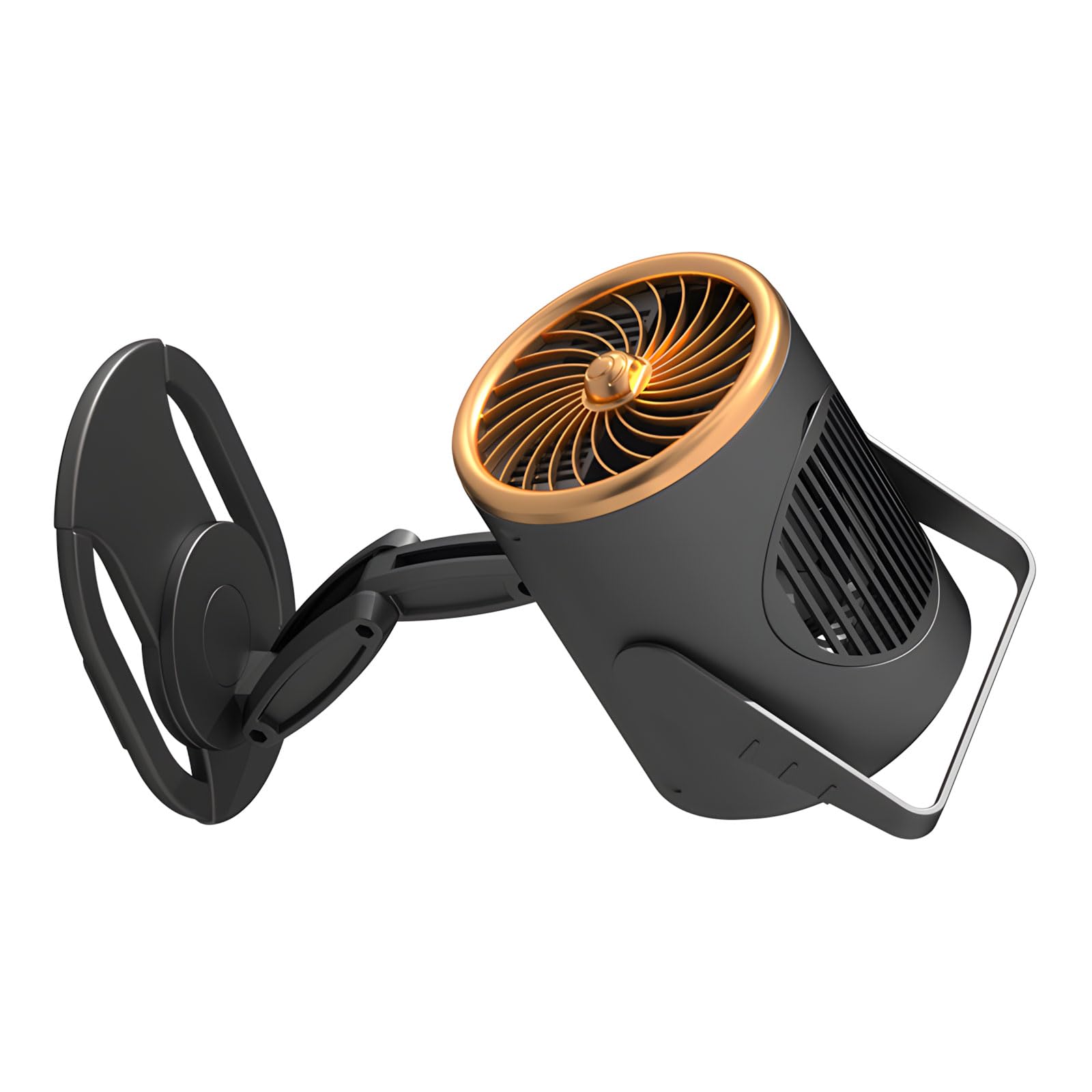 Buxuaaaa Foldable Small Cooking Hood Offering Quiet Action and Detachable Oil Container for Indoor Cooking Compact Rechargeable Hood Featuring Full Rotation and Two Stage Filtration Setup