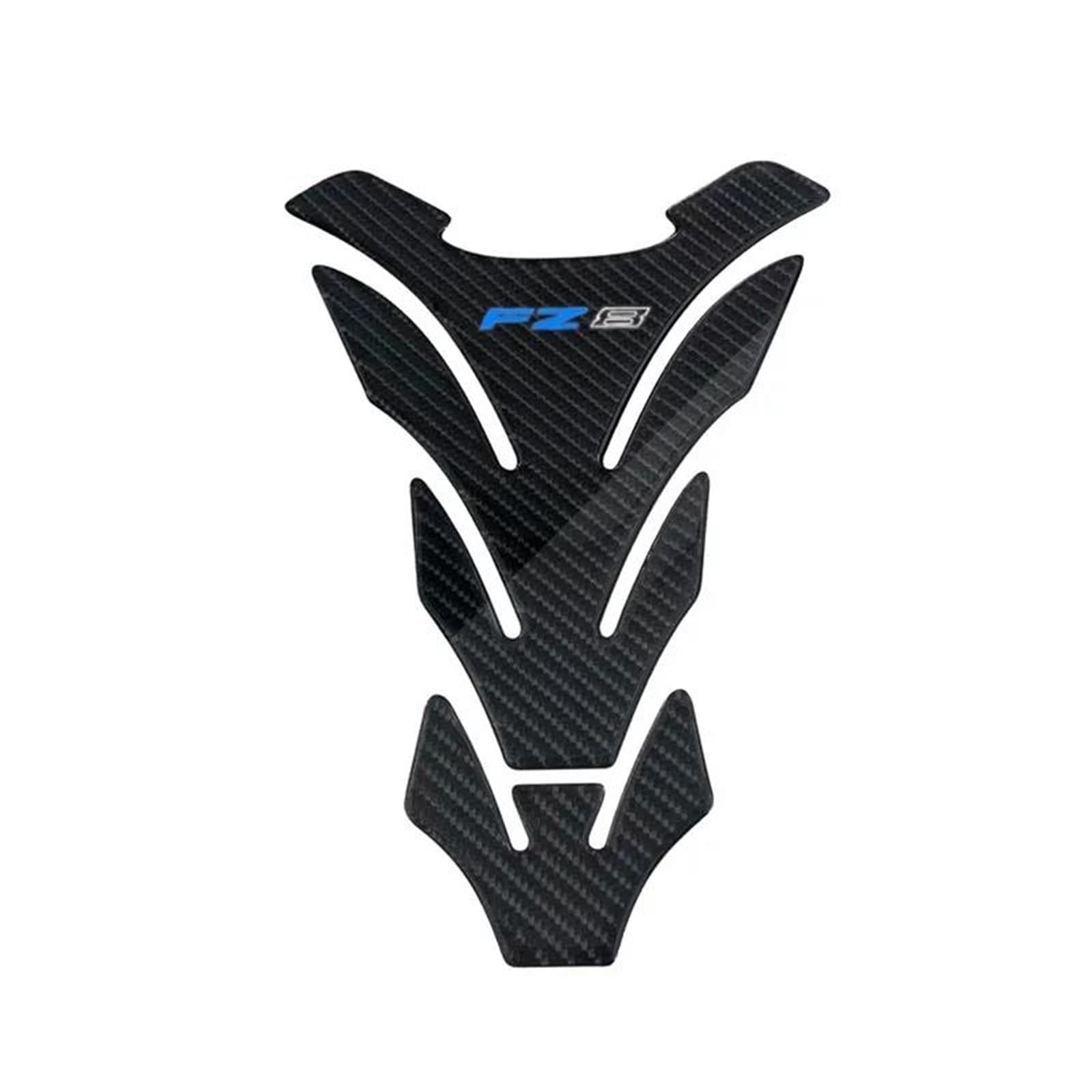 for Yamaha FZ8 FZ Carbon Fiber Tank Gas Cap Fuel Filler Pad Cover Sticker