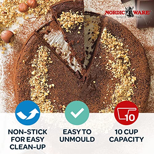 Nordic Ware Pan Springform, 9 Inch, Charcoal #TOP2