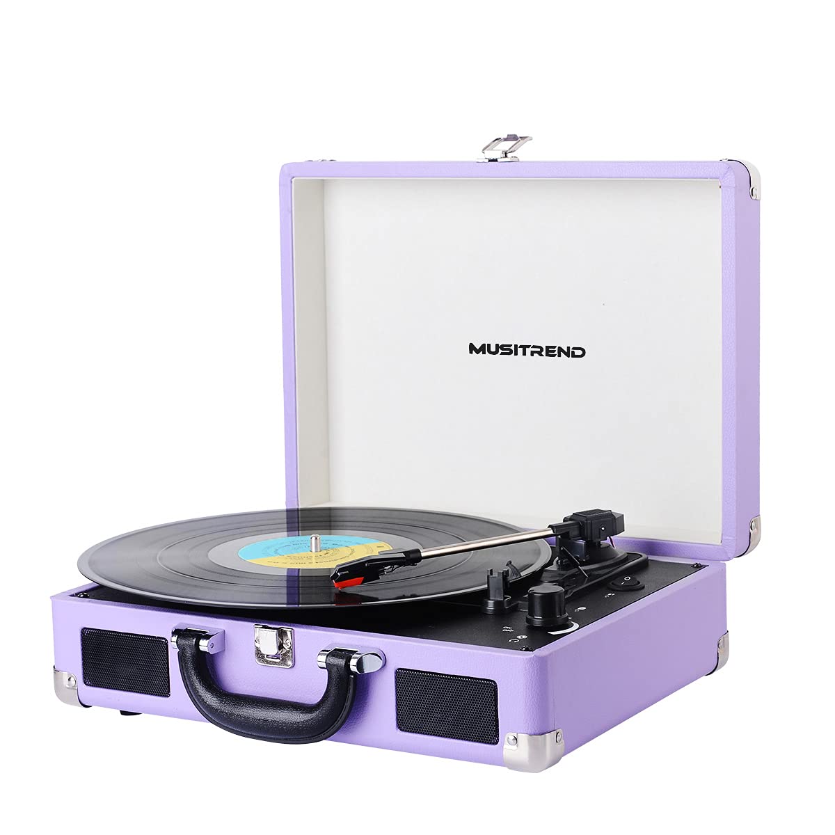 Buy Vinyl Record Player Bluetooth Turntable 3 Speed Vintage Vinyl