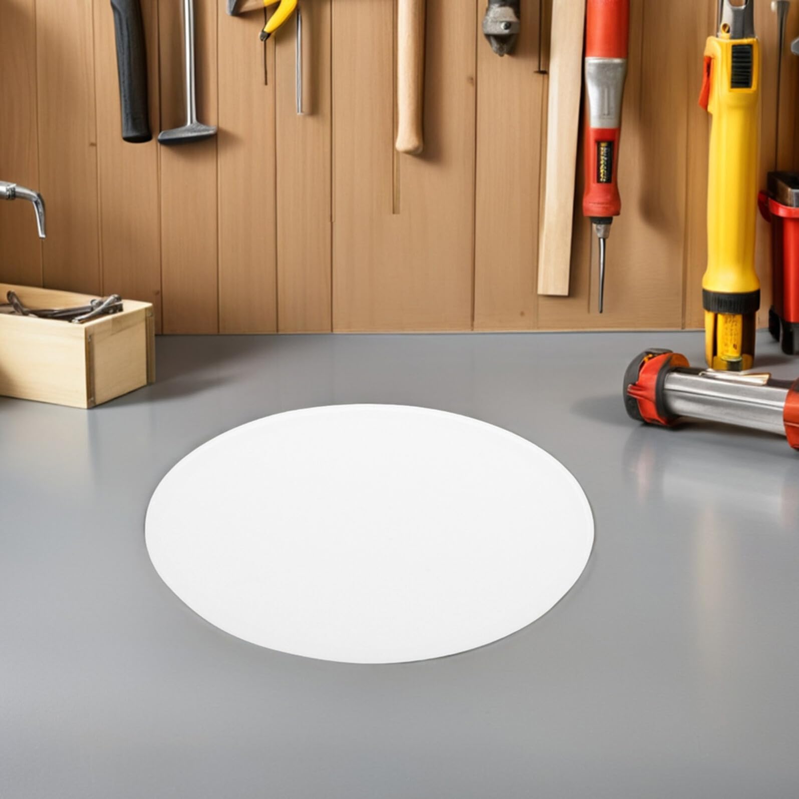 HOMSFOU Diffuseurs de Plafonnier Ronds en Acrylique Blanc Installation Simple Lot de 2 Panneau Diffuseur de Lumière pour Éclairage Confortable la Maison