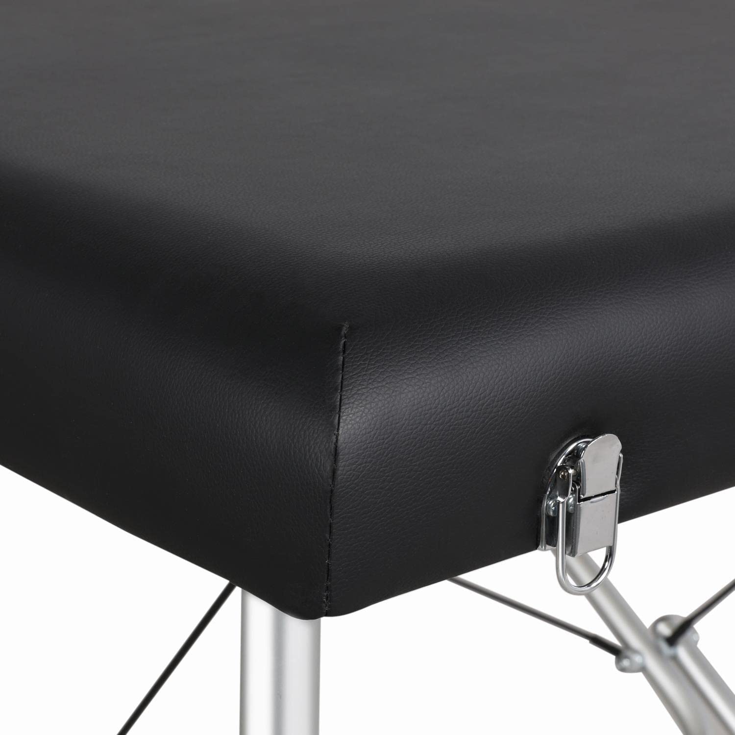 Yaheetech Cama de Masaje Plegable de 2 Zonas, Mesa de Masaje de Altura Ajustable, Banco de Masaje con reposacabezas y reposabrazos y Bolsa, Color Negro | Camilla de masaje plegable, cama de masaje regulable en altura, mesa de masaje con reposacabezas y re