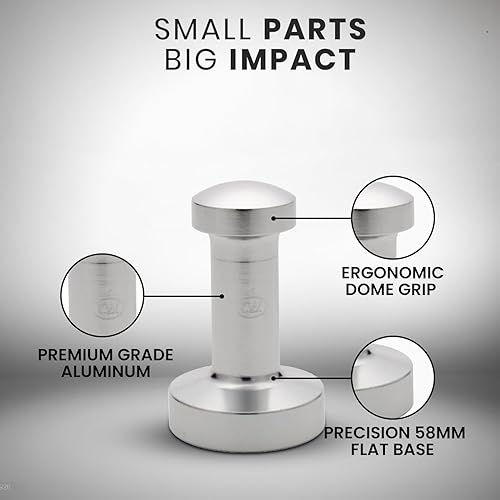 Miniatura 6 de Rattleware Manipulador de aluminio de alta calidad (2.283 in) - Ideal para baristas y amantes del café - Material y diseño elegantes - Máxima