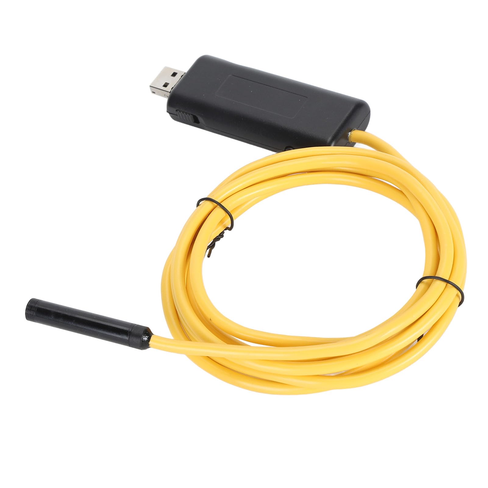 KUIDAMOS Endoskop USB WiFi 720P Profesjonalna Kamera Wysokiej Rozdzielczości z 6 Diodami LED do Kontroli Silnika Samochodowego i Konserwacji Rur 8mm (10 m)