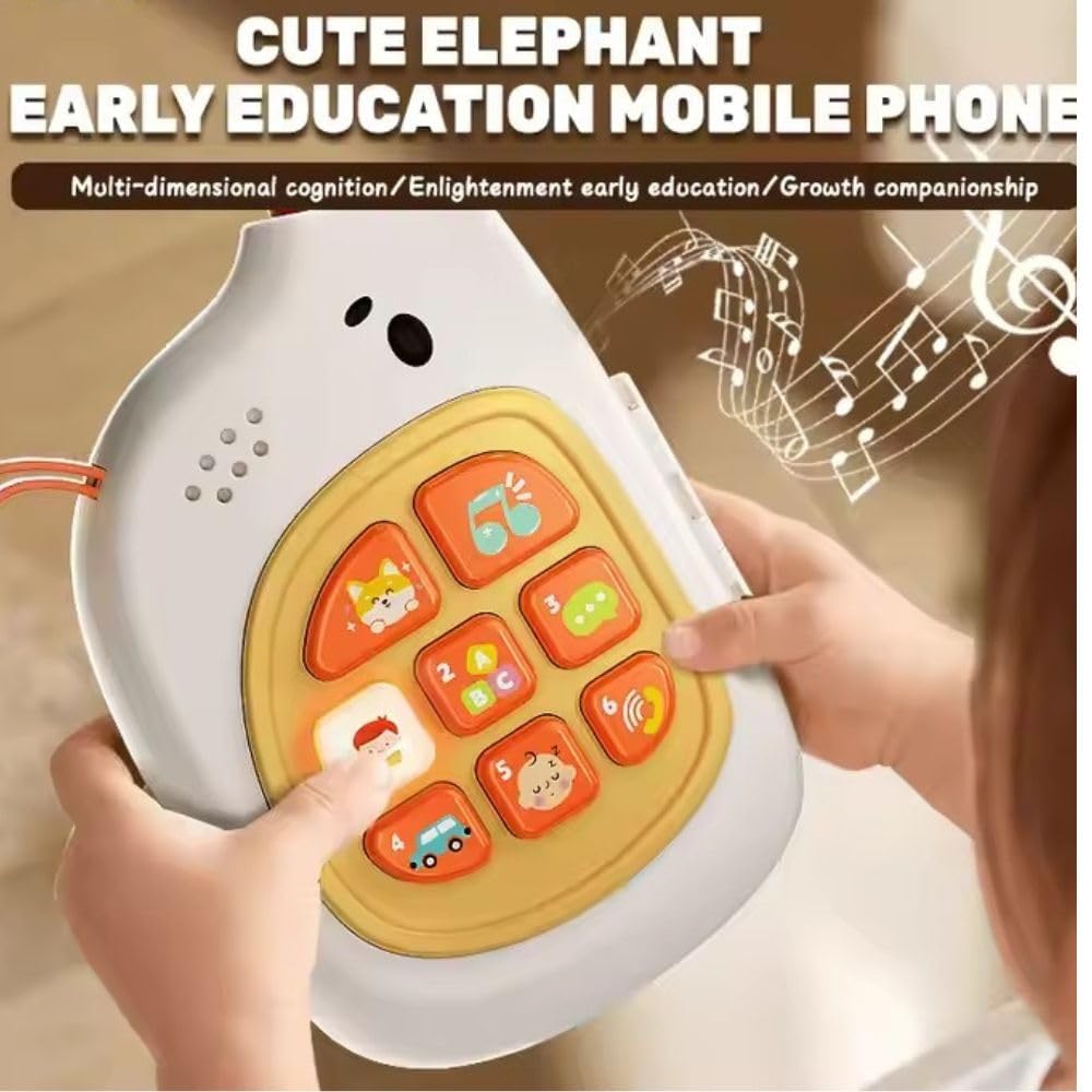 BLiSS HUES Busy Cube for Kids Montessori Toy Sensory Busy Board Travel Toy for Toddlers (Phone Busy Cube) - Image 6 thumbnail