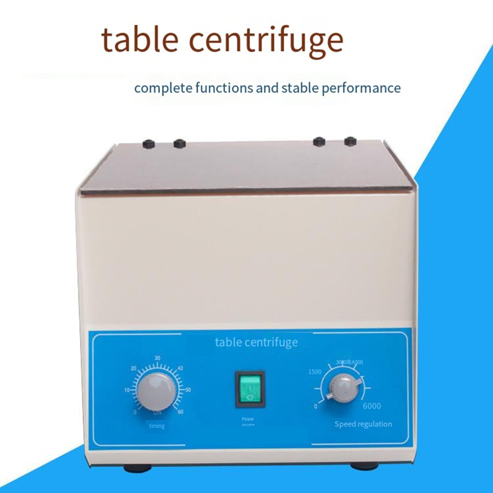 Centrífuga de laboratorio eléctrica 50ml 100ml 4000rpm 2800xg PRP PRF baja velocidad