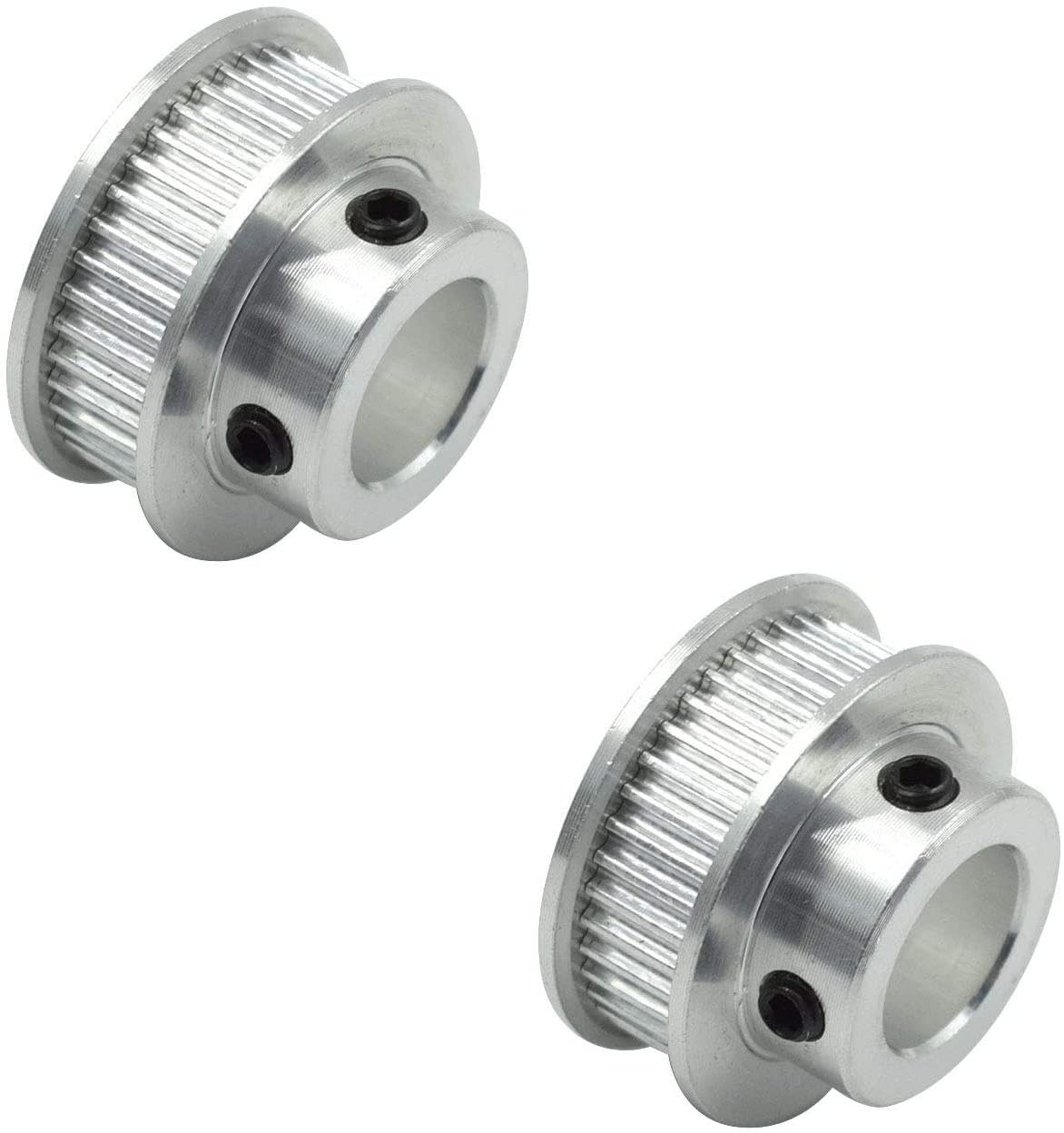 (2 pc) Pro3D 40 Tooth 12mm Bore GT2 Timing Aluminum Pulley for 6mm Belt-image-29