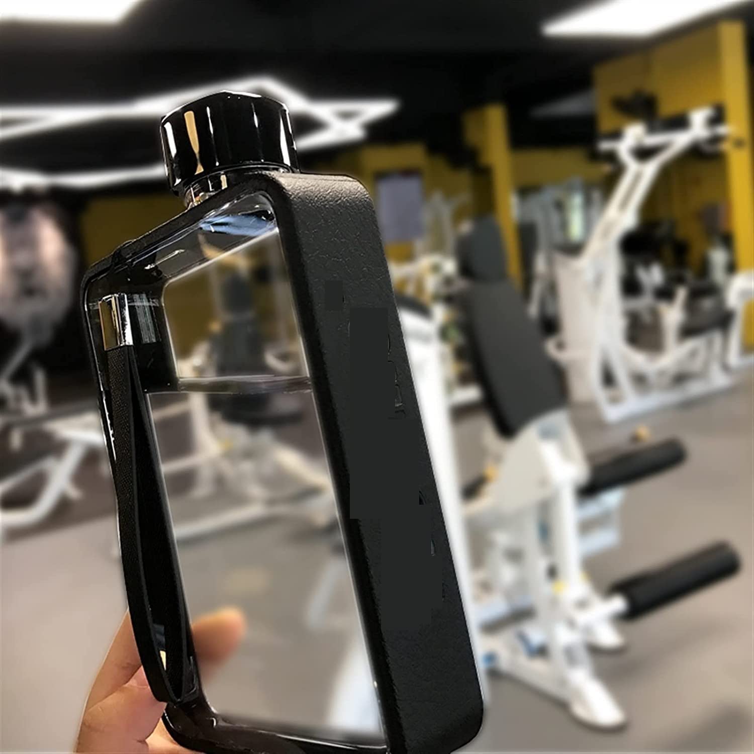 Sportowa Butelka Na Wodę A5 Płaska Butelka Na Wodę Kubek A5 Butelka Bpa Free Tritan Przenośna Papierowa Butelka Na Wodę Kubek Kreatywna Butelka Na Wodę Sportowa Butelka Na Wodę Z Topem