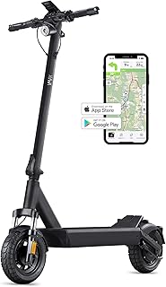 VMAX E-Scooter VX4 Serie, E-Roller mit Straßenzulassung in D, Reichweite bis zu 100km, 150 kg max. Zuladung, Blinker, Integrierte Federung, LCD-Display, App Funktion