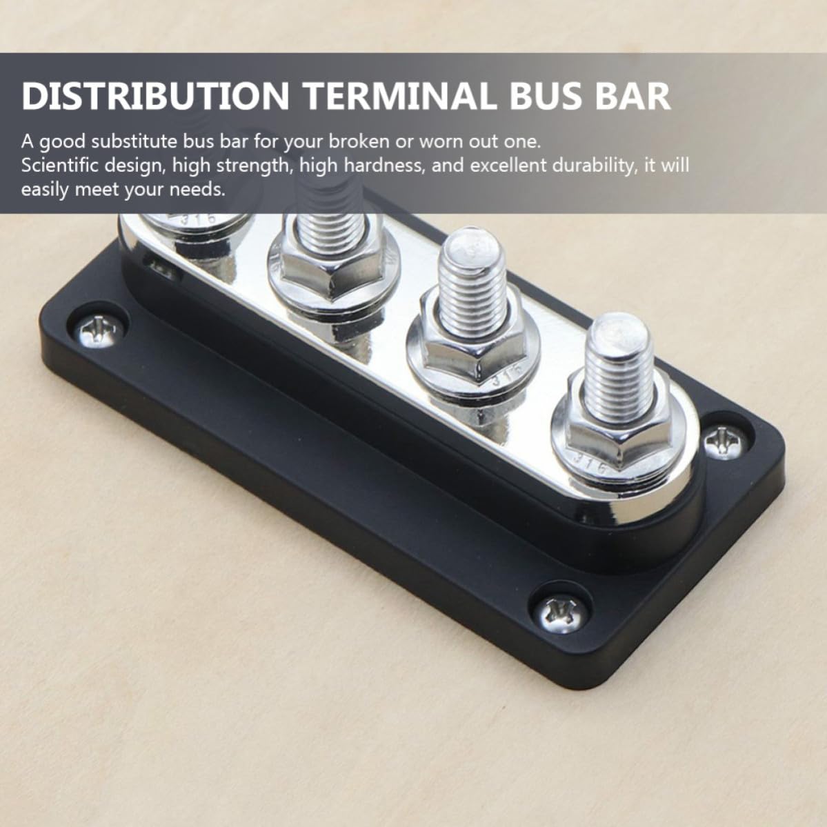 Stromverteilerblock 300a aus Kupfer für Rv und Elektrische Geräte