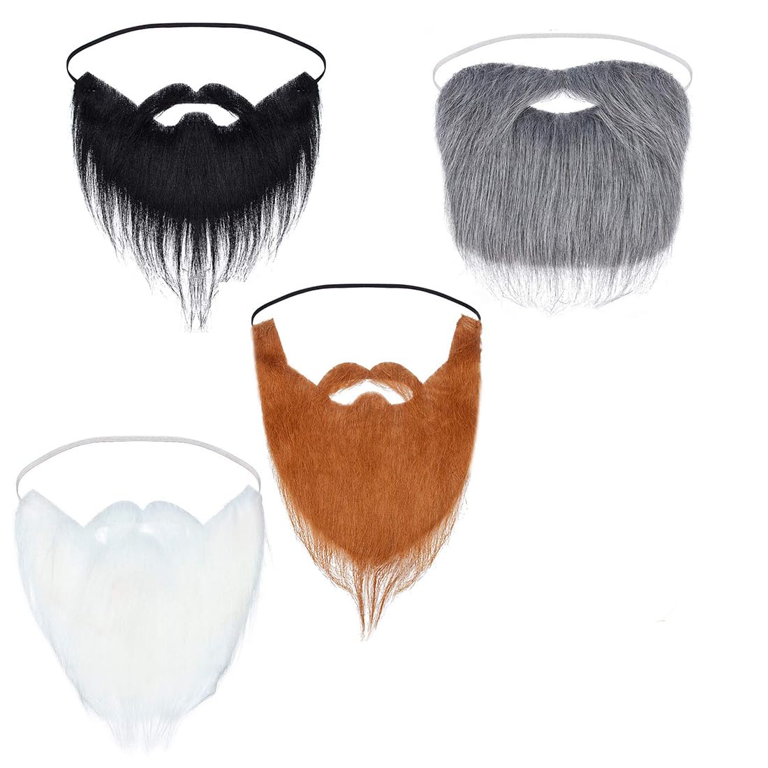 24pcs Autoadesivo Falso Mustache Set Set Di Novità Baffi - Foto 6