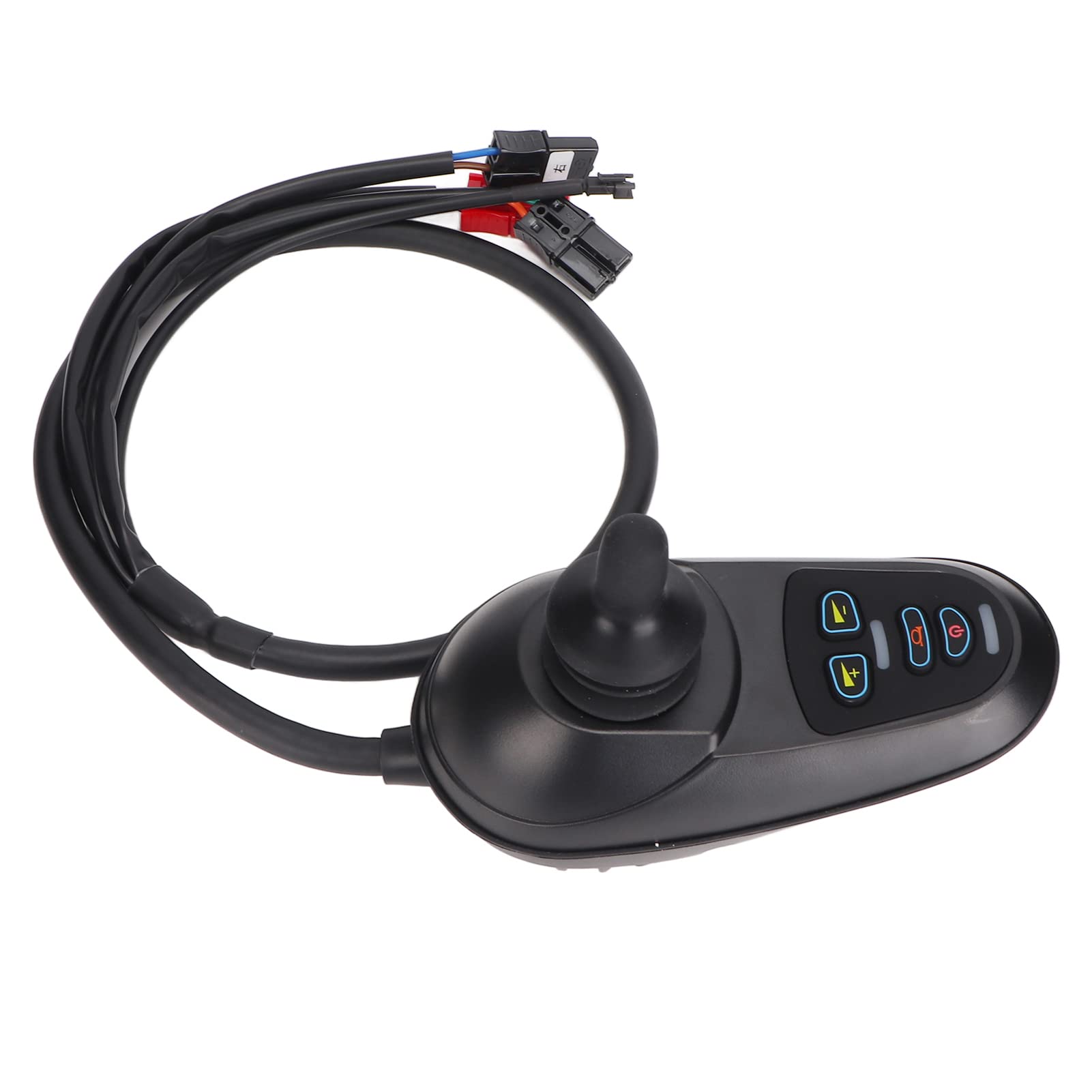 Yunseity Joystick para Silla de Ruedas, Controlador de sillas de Ruedas eléctricas con Motor de Cepillo de 24 V, Accesorios para sillas eléctricas Impermeables IPX5