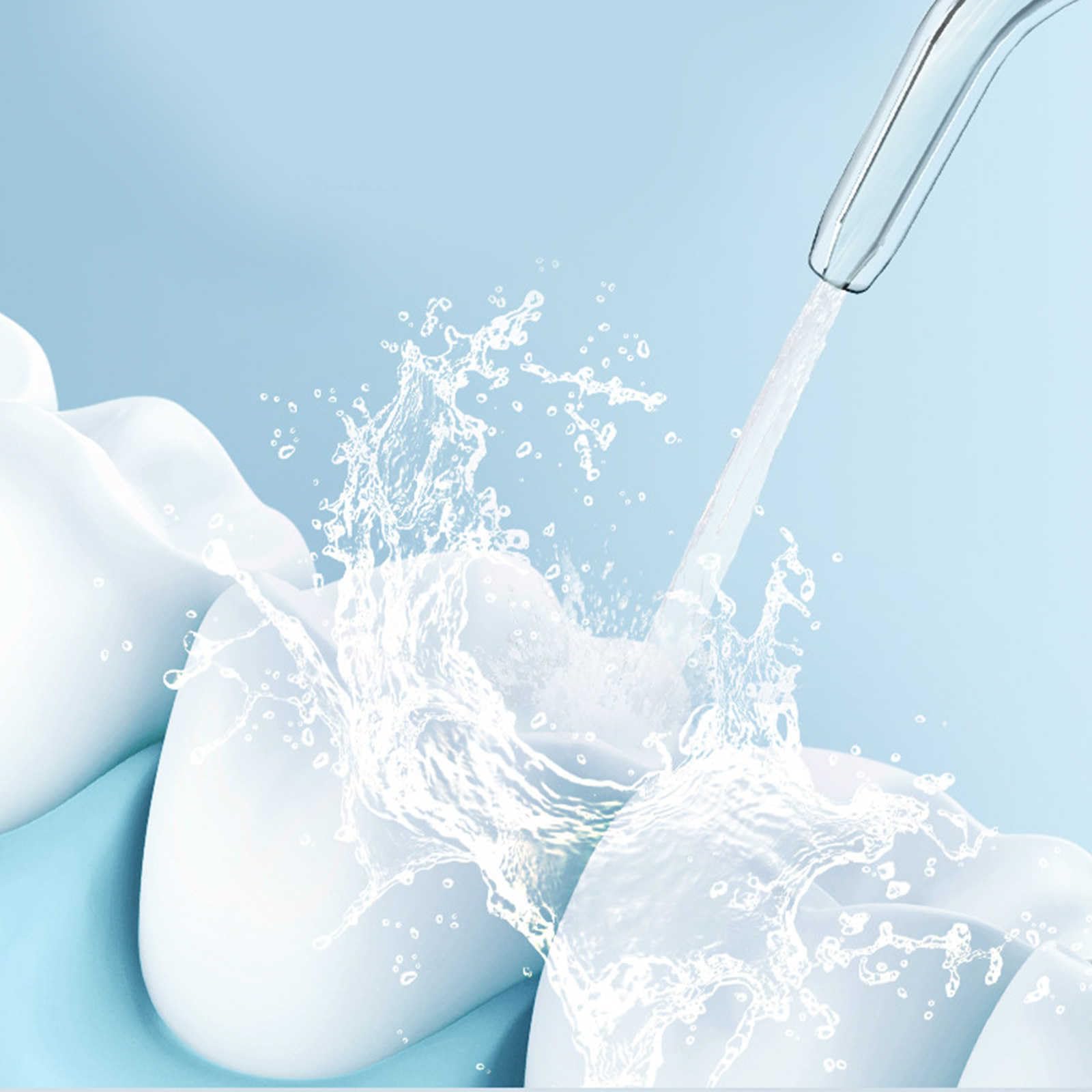 Irrigatore orale portatile USB Ricaricabile Acqua Pick Denti Cleaner Acqua Flossing Ugello per Denti Casa Pulizia Denti Acqua Filo Interdentale Irrigatore