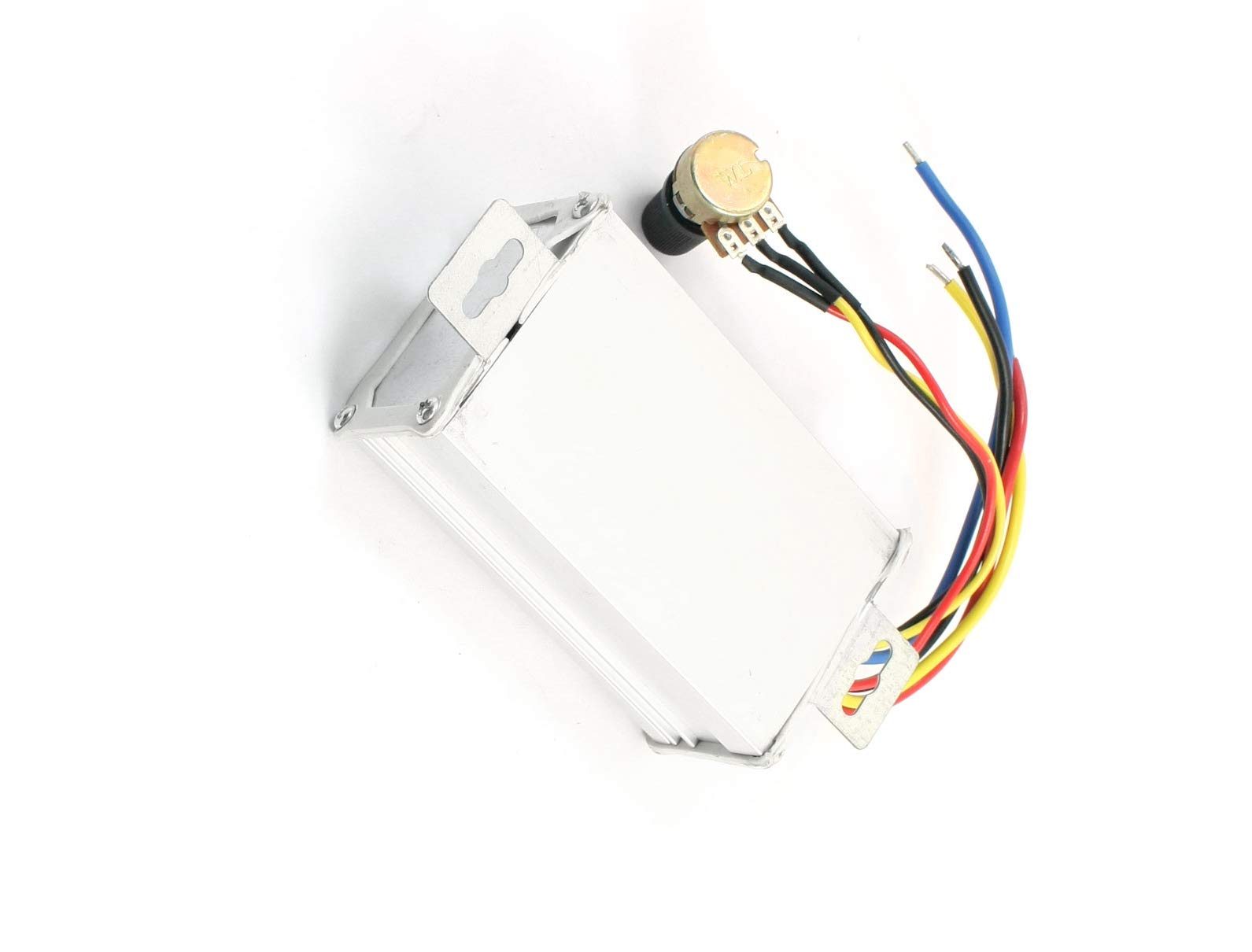 Aexit DC 9-90V Controllers 10A 800W Rectangle PWM Motor Speed Controller Motor Speed Controllers w Potentiometer