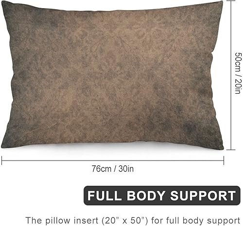 Miniatura 2 de Funda de almohada vintage de damasco floral de 20 x 30 pulgadas, estilo europeo, fundas de almohada lumbares para exteriores, funda de almohada