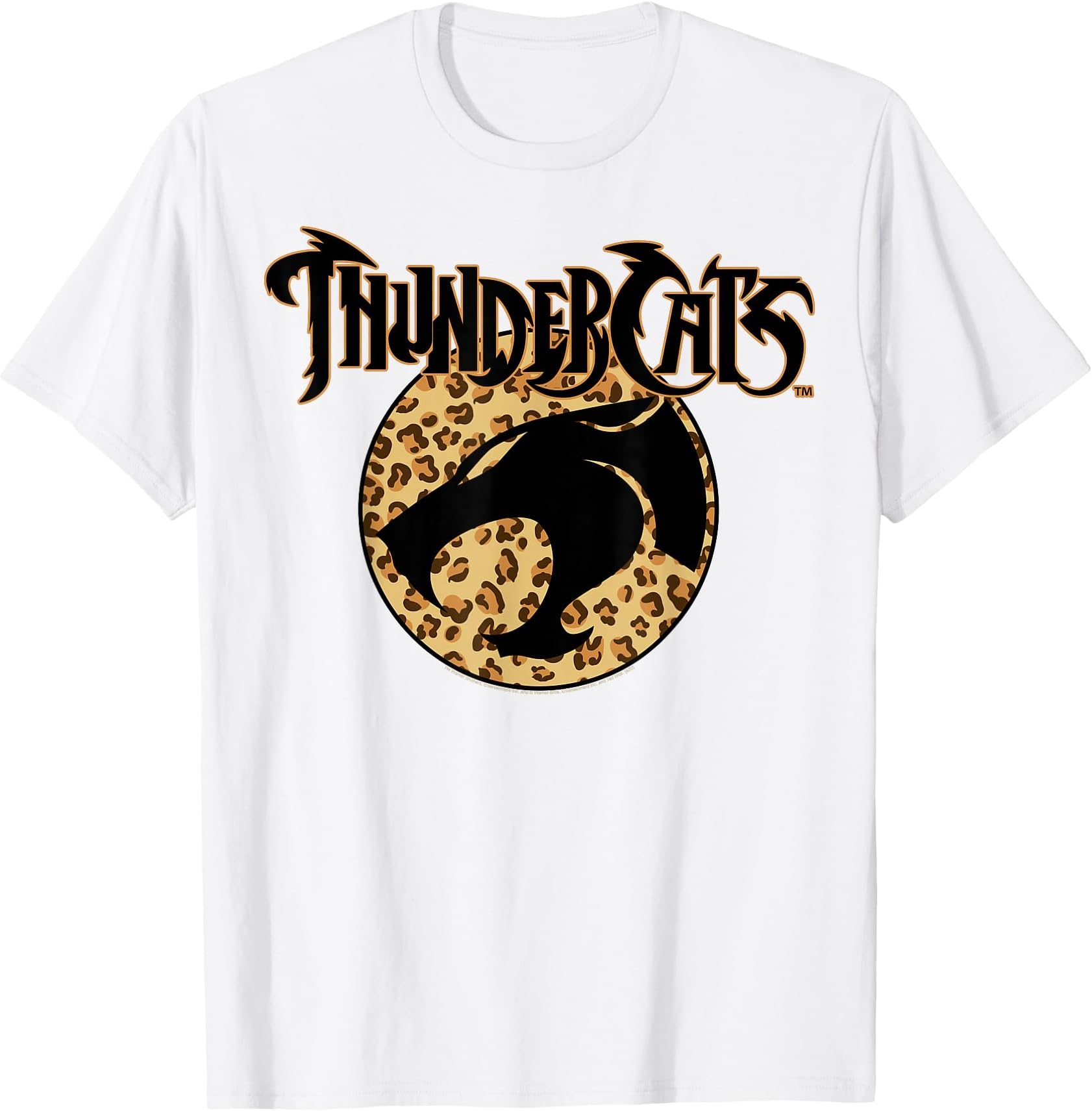 Cheetah Print Logo T-Shirt