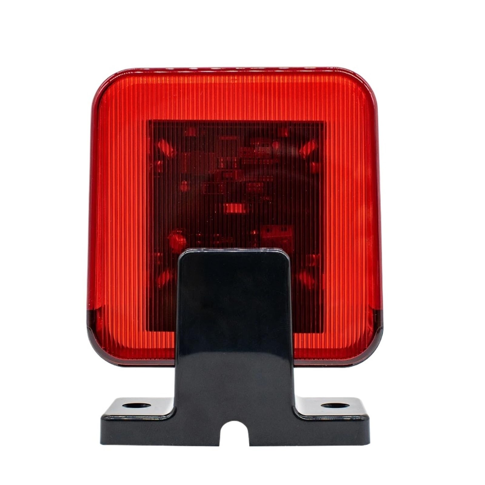 AC/DC 12-265V Universal Flashing Alert Light Security Strobe Beacon for Gate Garage Access Control and Alarm Protection 3 Colors(White)