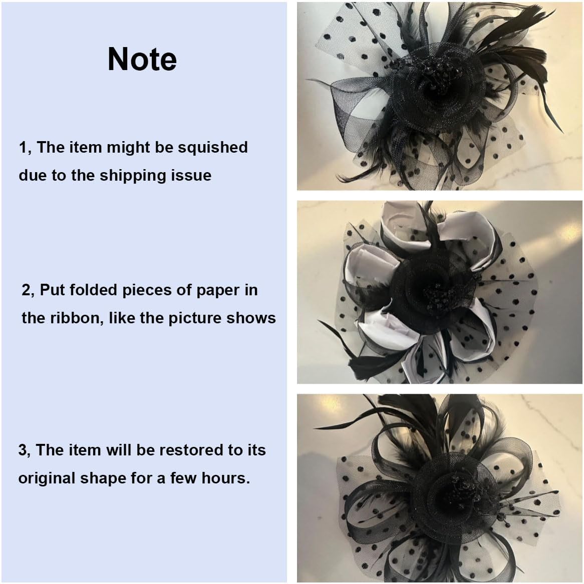 Fascinators Hat Women Tea Party Headband Flower Cocktail Mesh Feathers Hair Clip Kentucky Derby Hat Wedding - Image 6