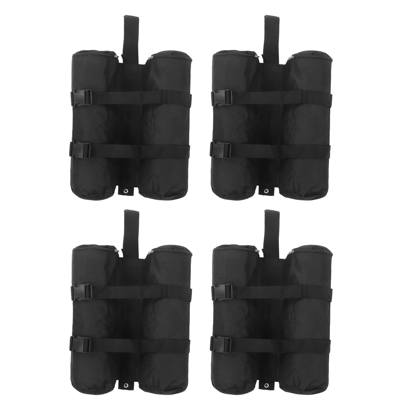 Tent Sand Bag, 4pcs Sandbag Canopy Heavy Duty Oxford Cloth Weight Sand Bags Portable Weight Bags for Pop Up Canopy Tent for Outdoors Camping Hiking (M)