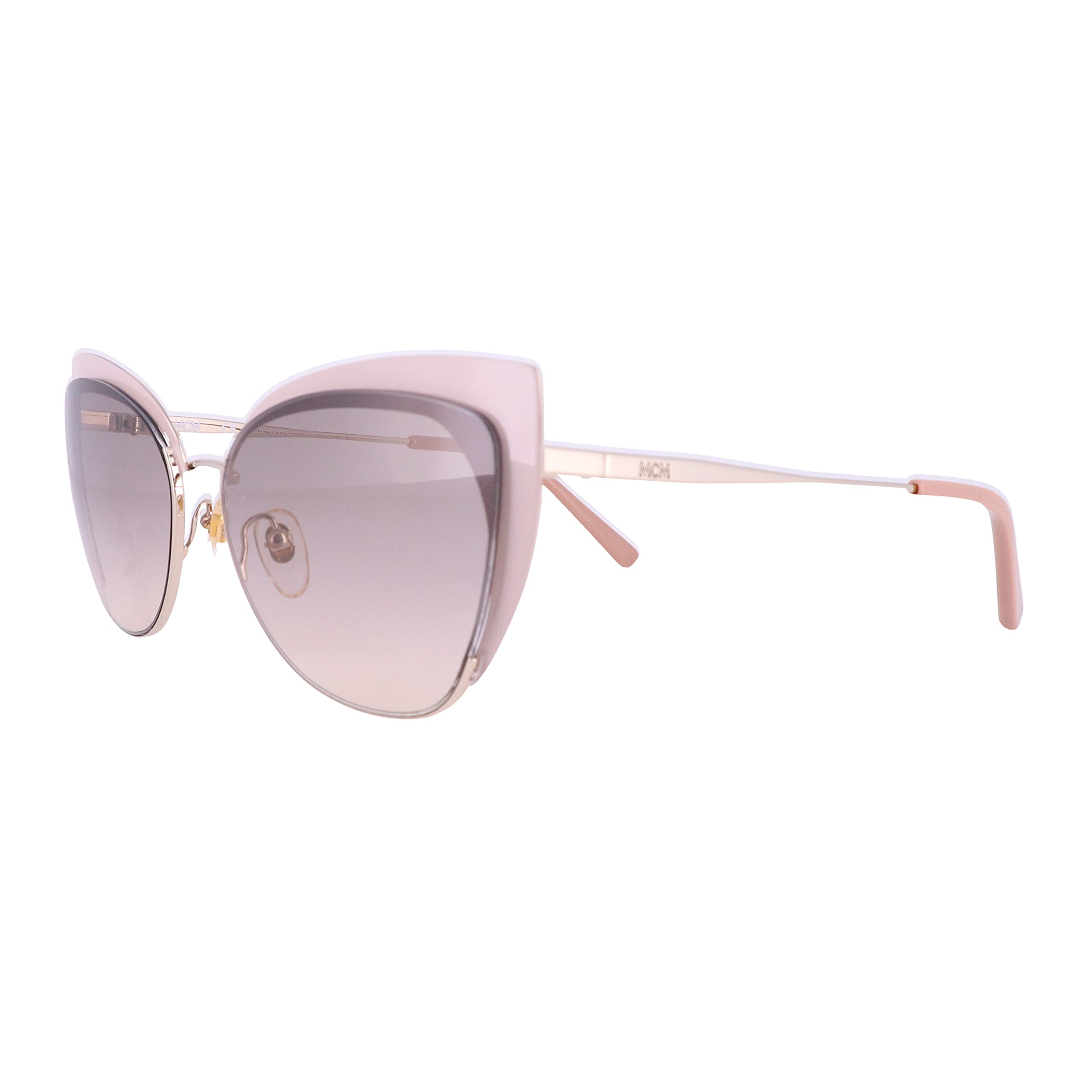 NEW MCM 144S 717 Shiny Gold & Nude Sunglasses with MCM Case  display picture 1