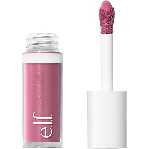 e.l.f. Camo Liquid Blush, Long-lasting Liquid Blush For High-pigment Color, Creates A Soft, Dewy Finish, Vegan & Cruelty-free, Bold-Faced Lilac