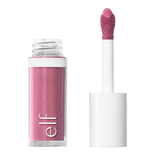 e.l.f. Camo Liquid Blush, Long-Lasting Liquid Blush For High-Pigment Colour, Creates A Soft, Dewy Finish, Vegan & Cruelty-Free, Bold-Faced Lilac - Bold-faced Lilac