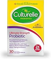 Vista 2 de Culturelle Ultimate Strength Probiotic 20 mil millones de UFC + gomitas probióticas diarias 52 unidades para la salud digestiva e inmunológica