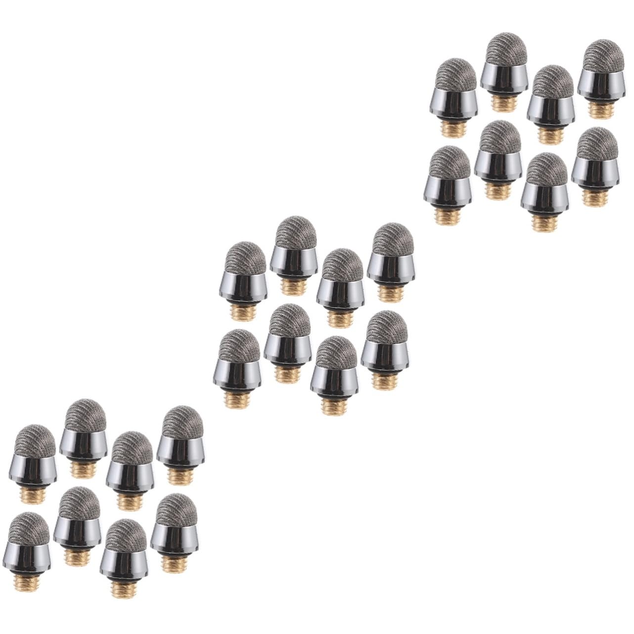 UKCOCO 24piezas Puntas De Reemplazo para Stylus De Pantalla Táctil Capacitiva Accesorios De Electrónica Nibs De Fibra Conductiva para Tablets y Teléfonos Móviles