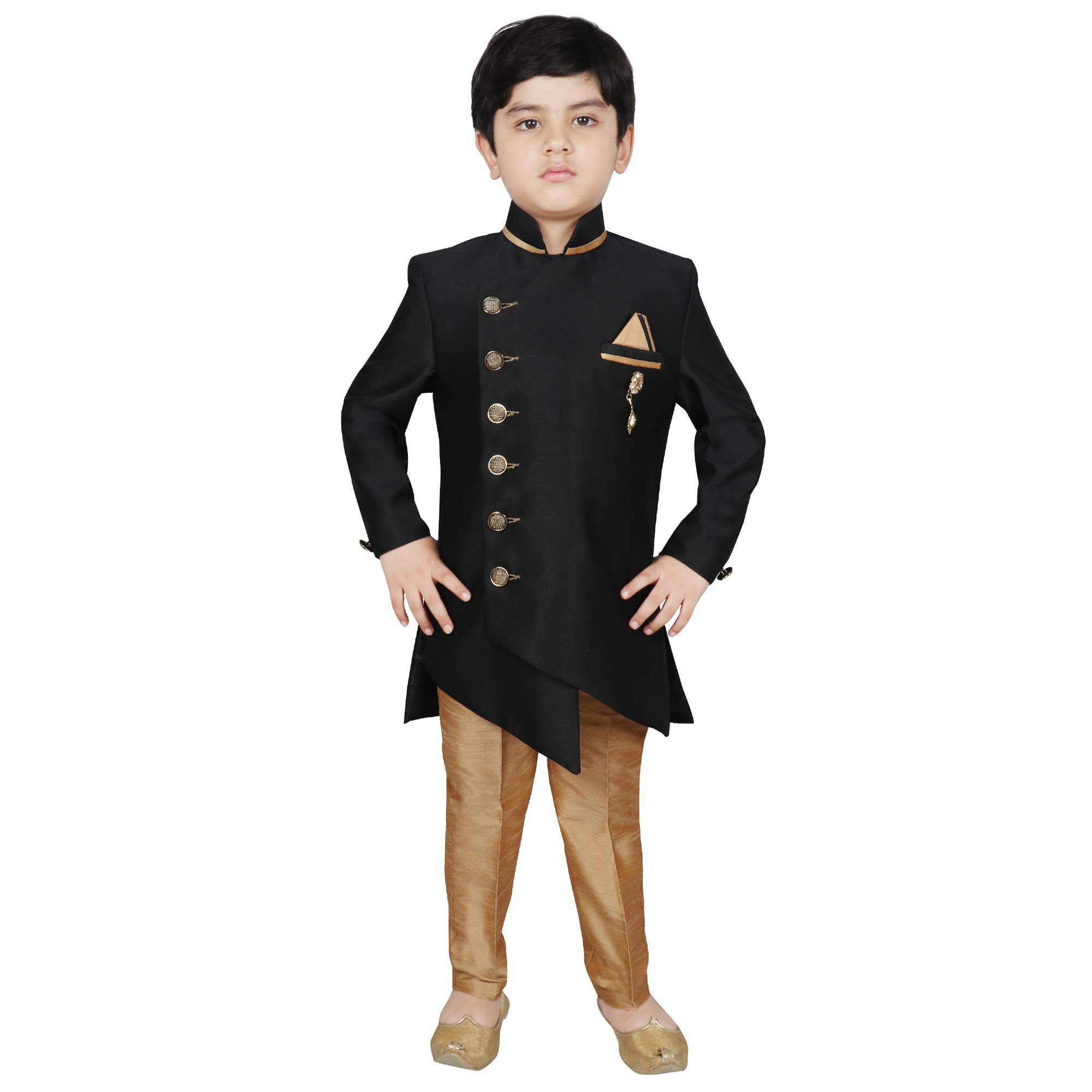 SG YUVRAJKids Indo Western Sherwani Set For Boys