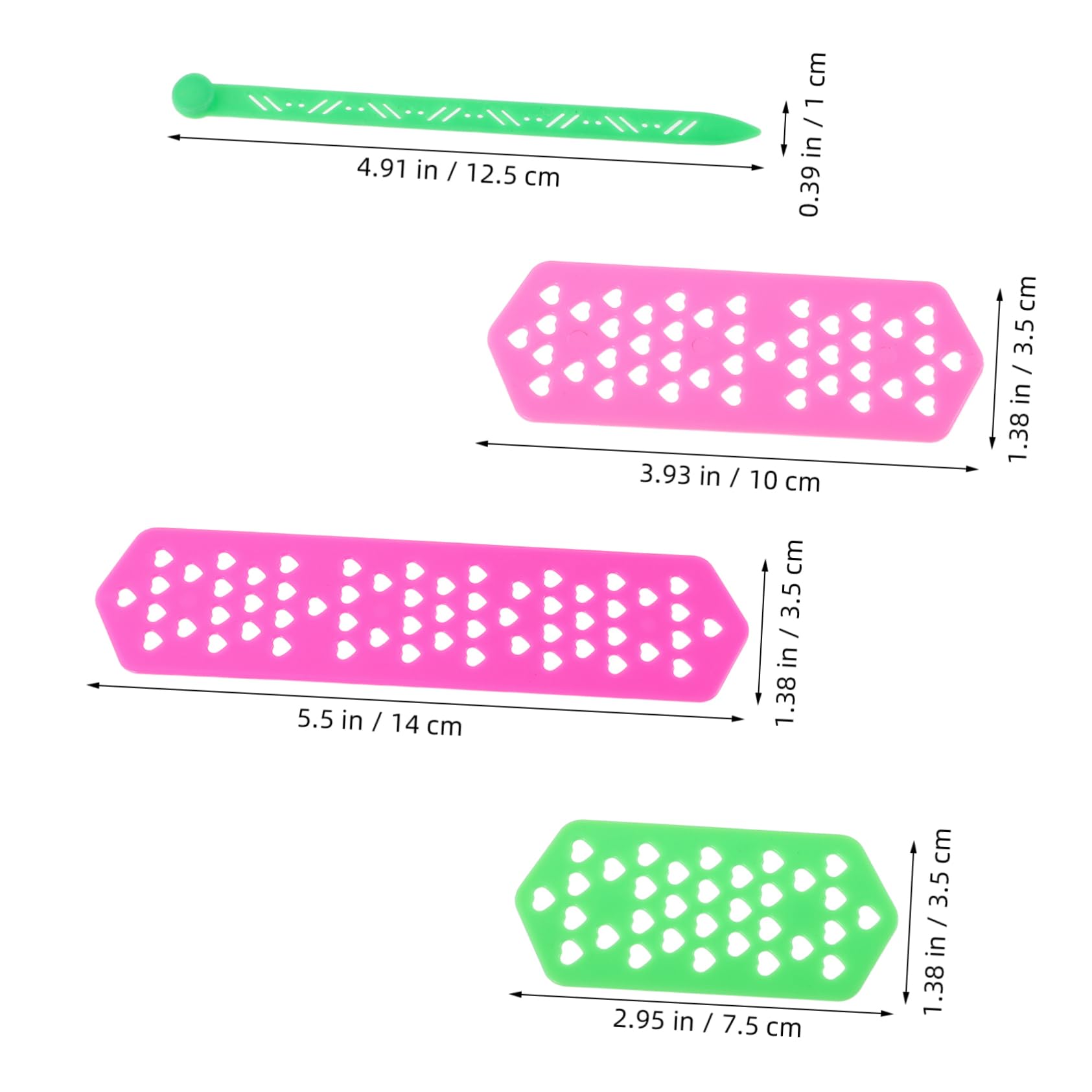 FRCOLOR 50Pcs Hair Perming Kit Non Trace Hairdressing Plates for Cold Perms Crease Curling Rods for Womens Styling and Versatile Storage Durable Hair Perm Tools