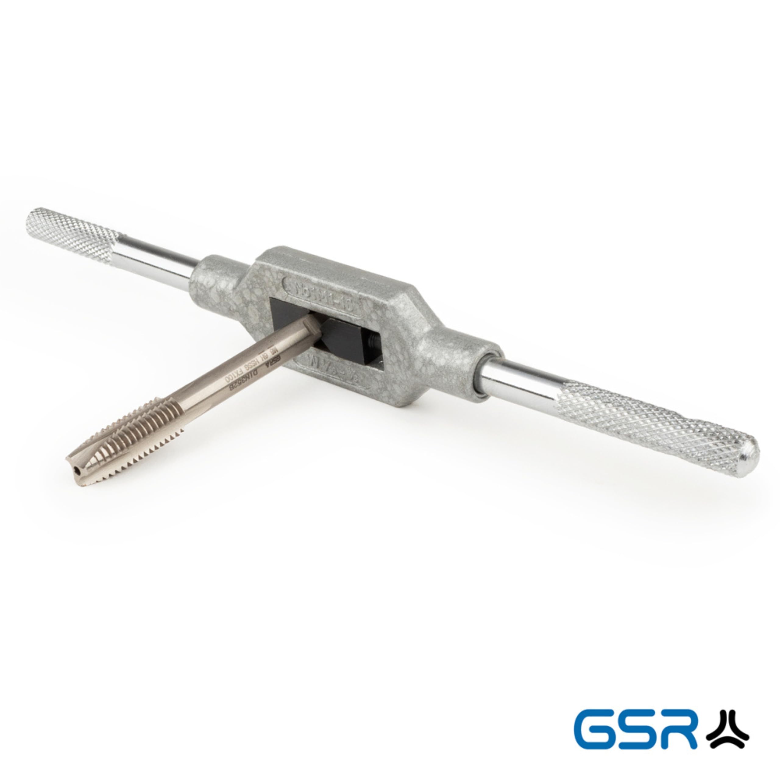 GSR PROFI Gewindeschneider Set 17-tlg. M3-M12 HSS-G | Einschnittgewindebohrer mit Kernlochbohrern, Windeisen, Gewindebohrer-Halter & Gewindeschablone | Gewindebohrer Set Metall