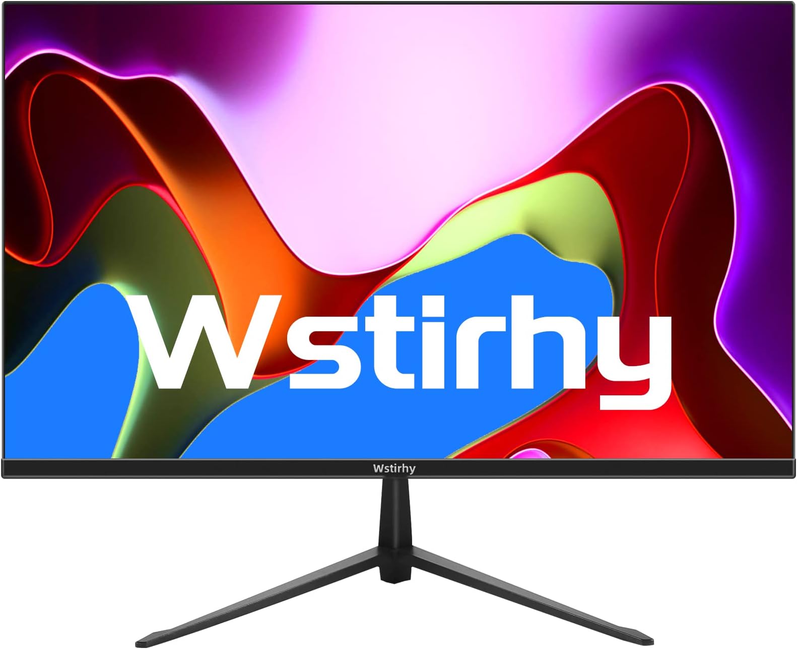 Wstirhy 24 inch PC Monitor, LED Monitor with Full HD (1920 x 1080) 75Hz ...