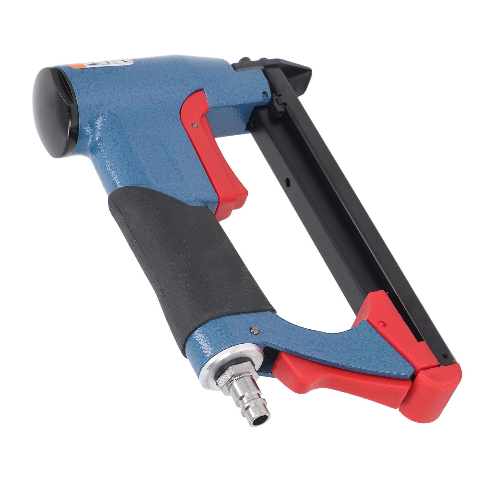 Cucitrice Pneumatica, capacità 140 Chiodi, da 1/4 a 5/8 Pollici, Alimentazione Pneumatica 5-7 Bar, 75 DB, Bassa rumorosità, 1,8 m/s², Vibrazione Leggera, per la Lavorazione del Legno,