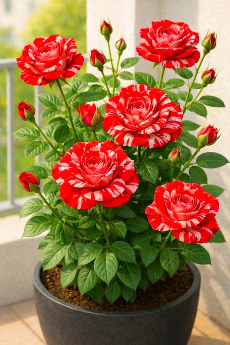 Lieblich Rosenpflanzen, Rosenrhizom, Kältetolerant Mehrjährig, Landschaftsgestaltung, Pflegeleicht-5Rhizome-G
