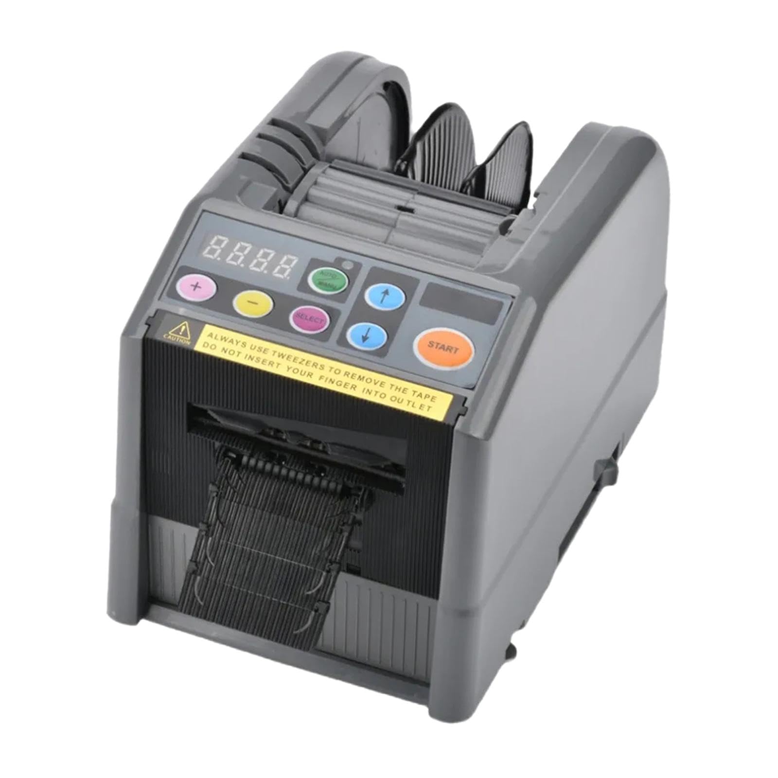Distributore automatico di nastro adesivo universale for ufficio Taglio elettrico del nastro for sigillare il processo di colla Nastro di carta kraft per spedizioni, affari e casa