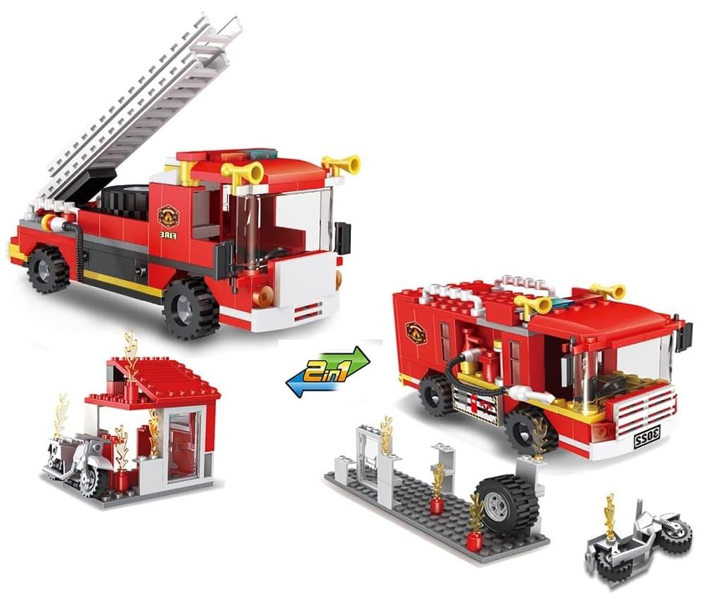 Bestie toys Boys CityFire Truck Fire Station Fire Engine Set Vehicles Juniors Present Blocks Building Blocks Xmas Gifts Construction Toys Brick Fire Truck Fire Fighter 184pcs (B0D9QXN2CT) Amazon Price History, Amazon Price Tracker