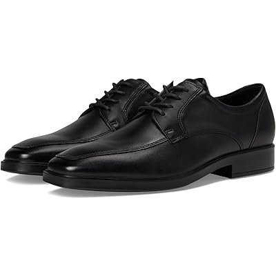 ECCO Milan Apron Toe Tie Oxfords black