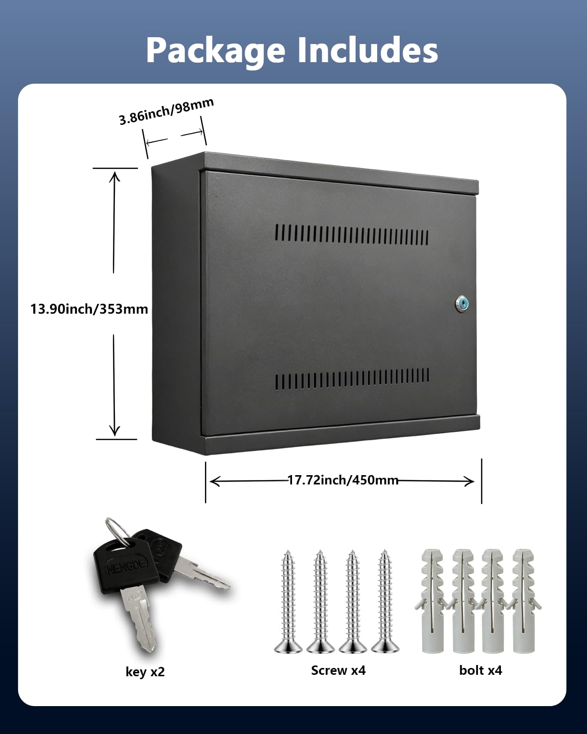 Caja de fuente de alimentación distribuida CCTV para cámara de seguridad, color negro (paquete de 1)