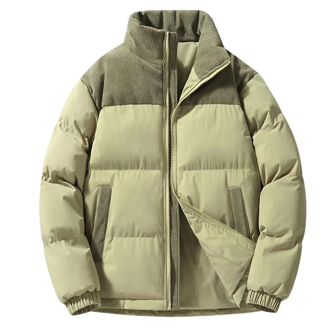 Veste d'hiver homme contre le froid pour randonnée et camping extérieur