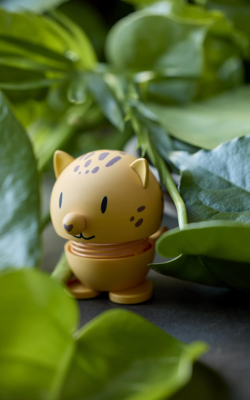Hoptimist Soft Leopard, Scandinavian Bobble Figure, Living Room & Desk Decoration, Office Gadget, Great Small Gifts - Image 2