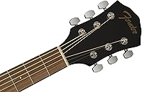 Vista 4 de Fender FA-125CE - Guitarra electroacústica Dreadnought, con garantía de 2 años, Sunburst