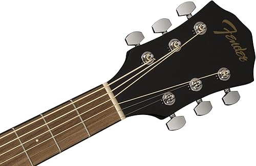 Miniatura 4 de Fender FA-125CE - Guitarra electroacústica Dreadnought, con garantía de 2 años, Sunburst
