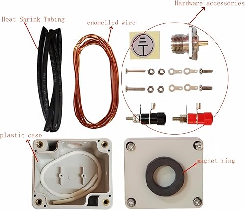 Miniatura 2 de Balun Unun Kits de bricolaje para antena de onda corta HAM Band1-30Mhz, equilibrio NXO-100
