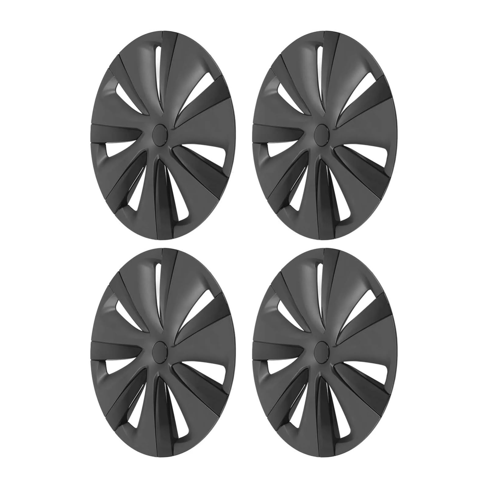 embellecedor de Ruedas 4 Piezas 19 Pulgadas Doble Color para Tapas Cubo Rueda Estilo Modelo S-Protector llanta Repuesto para Tesla para Y2020-2023 tapacubos