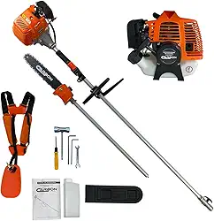 Motopodador de Galhos em Altura 33cc 1,3HP Com Cinto Duplo Almofadado FAK330MP Carbon FAK