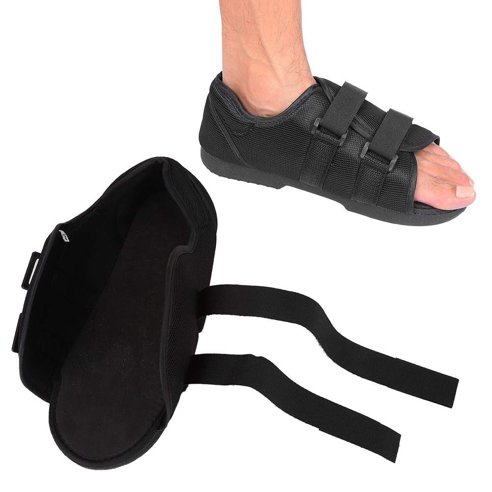 DYHQQ Post Op Shoe,Lightweight Medical Walking Boot with Adjustable Strap,Post Injury Surgical, Orthopedic Brace for Broken Bone, Men, Women Fracture Recovery,XXXL