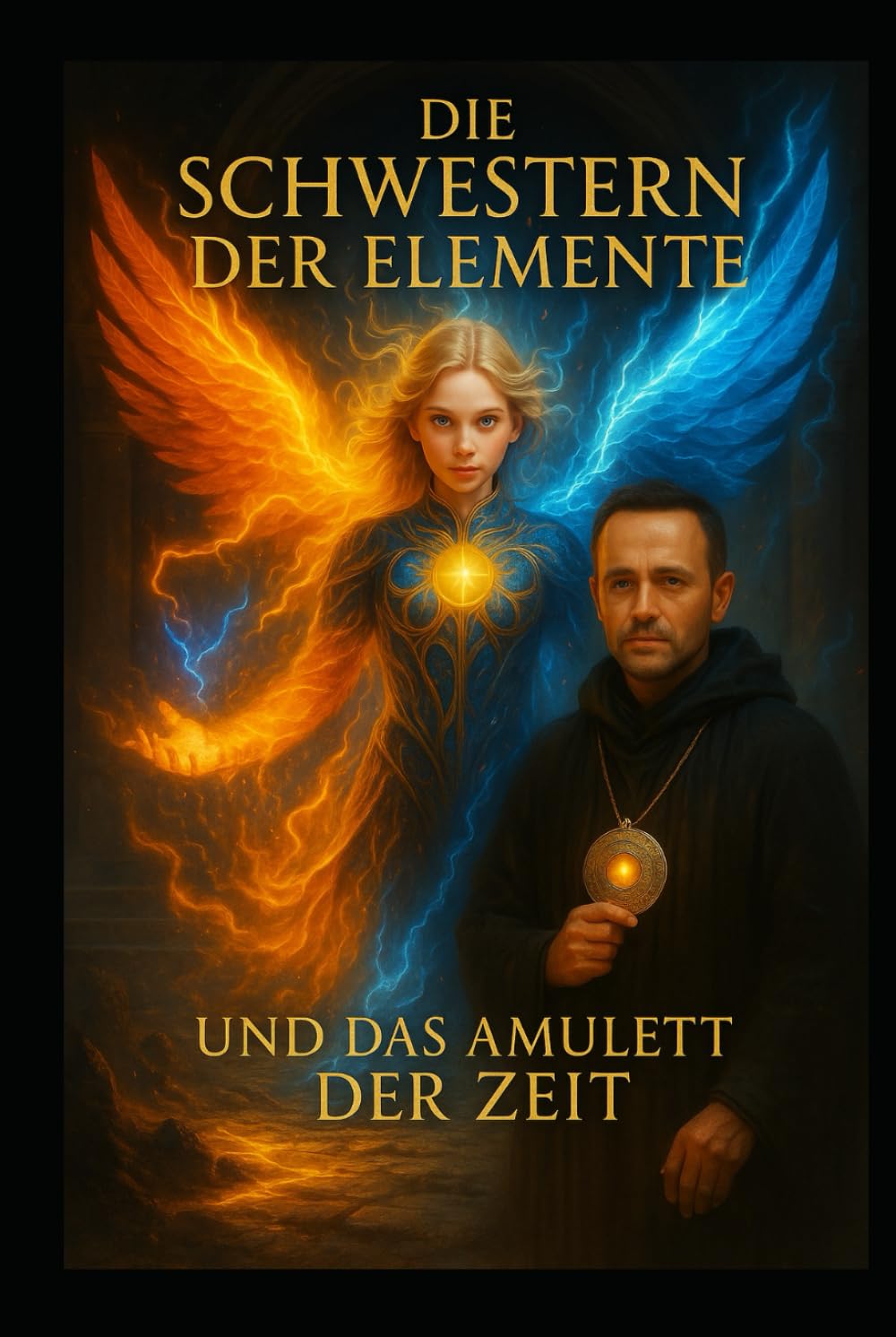 Die Schwestern der Elemente und das Amulett der Zeit (Die magischen Abenteuer der Familie Wintertal)