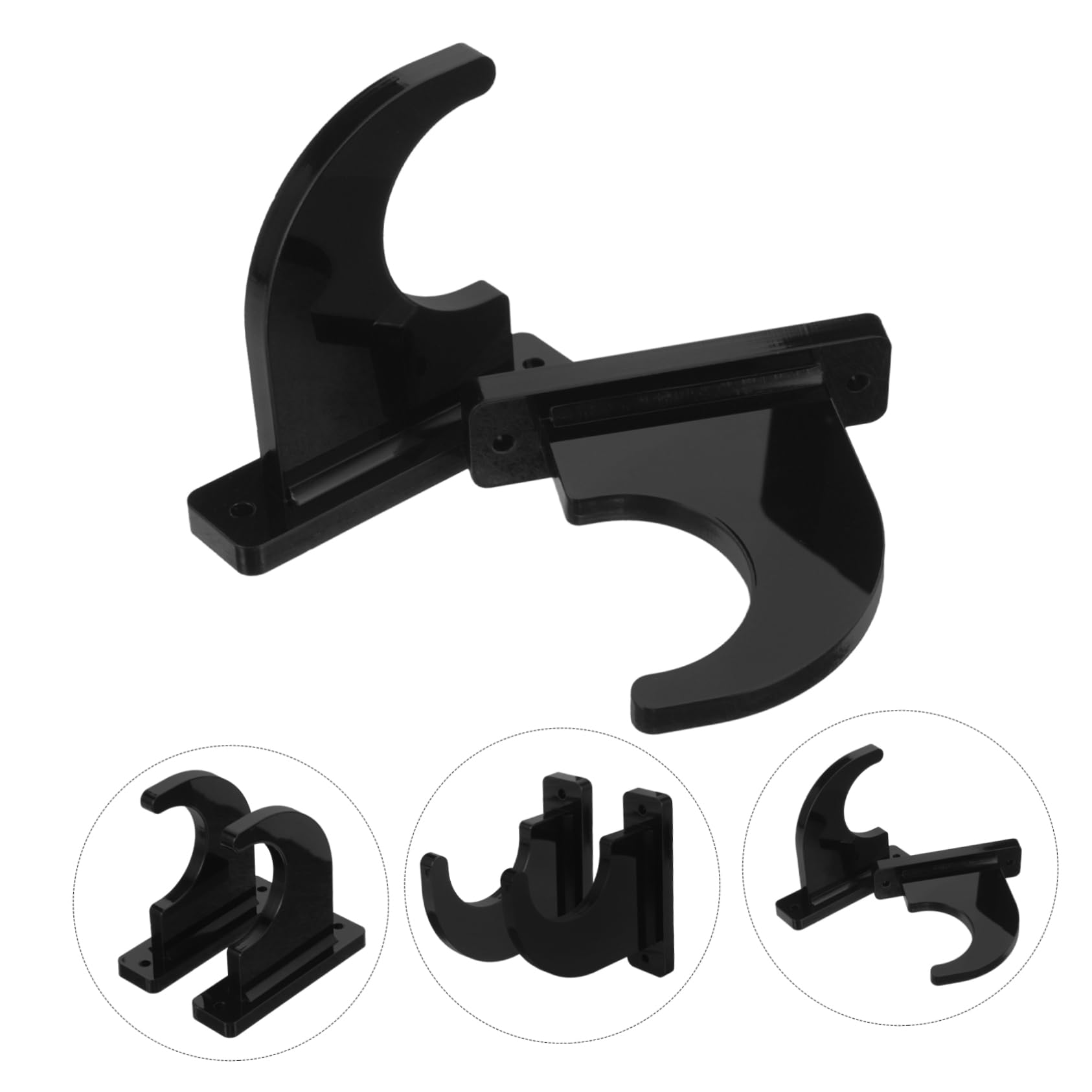 SUPVOX 5 Set Eleganti Supporti Da Parete Per Chitarra Supporto Per Mazza Da Baseball Per Chitarra 2 Pezzi * 5